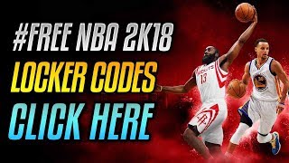 NBA 2K18 Locker Codes PS4 Xbox One (Official)