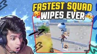 😱World's Fastest Clutches Ever - 1.25 Second Clutch World Record in PUBGM/BGMI