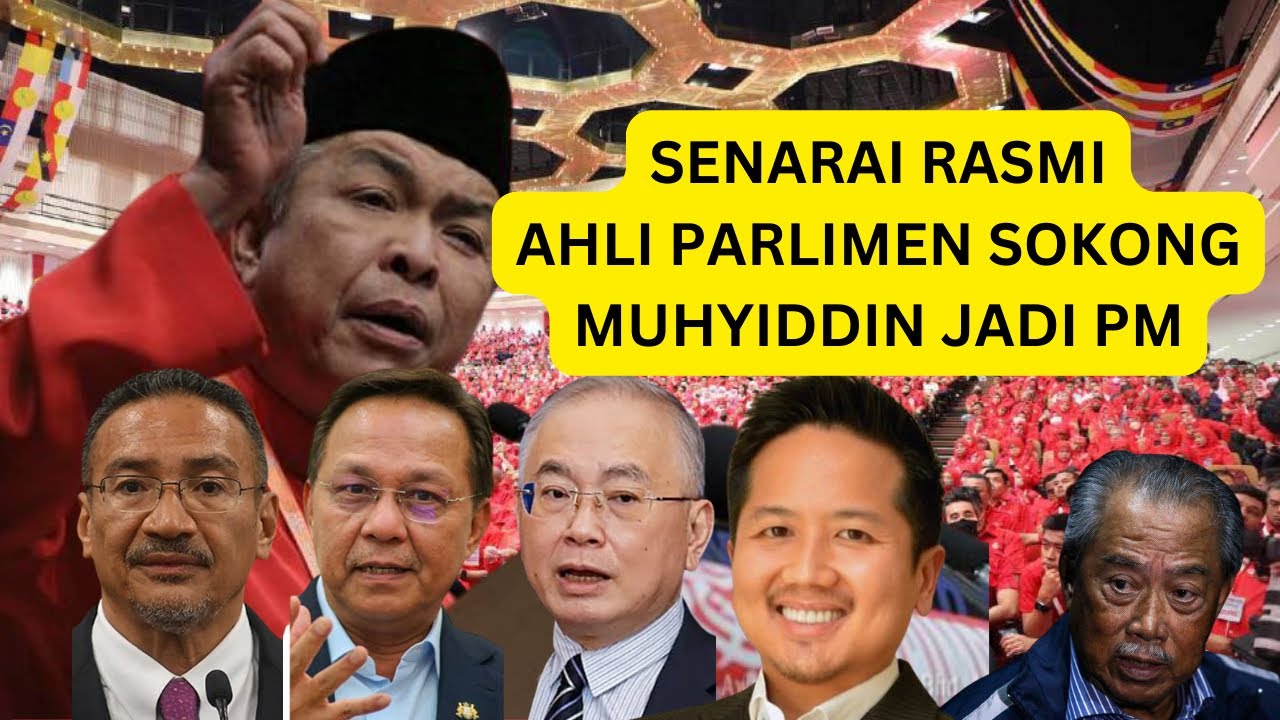 RASMI : SENARAI 10 AHLI PARLIMEN UMNO BN TANDATANGAN SD SOKONG ...