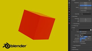 How to render animation in Blender 3.3 and why professionals use this export method