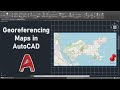 Georeferencing Maps in AutoCAD