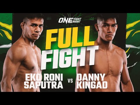 Eko Roni Saputra vs. Danny Kingad | ONE Championship Full Fight