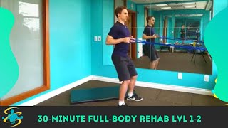 30-Minute Full-Body Rehab Exercise Class - Beginner Level (Follow Along!)