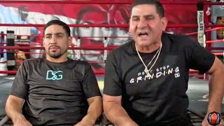ANGEL GARCIA GOES OFF ON REPORTER "YOU F*** IDIOT! ASK A REAL QUESTION YOU MORON!"