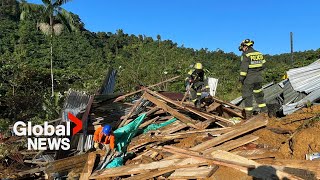 Colombia mudslide: At least 23 dead, dozens injured in Choco following heavy rainfall