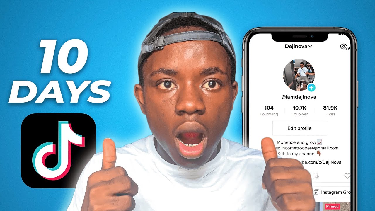 How To Grow On Tiktok From 0 -10k | STEP BY STEP GUIDE | Organic Tiktok ...