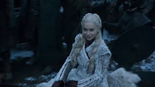 Game of Thrones 8x01 | Daenerys's Dragons Arrive At Winterfell |