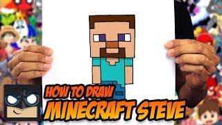 How to Draw Minecraft Steve