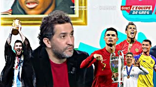 CRISTIANO RONALDO JE SUIS LE MEILLEUR JOUEUR DE L’HISTOIRE DU FOOTBALL. NABIL DJELLIT TACLE SÉVÈREME