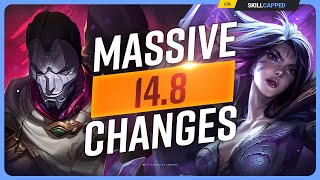 NEW PATCH 14.8 CHANGES: MASSIVE UPDATE - League of Legends