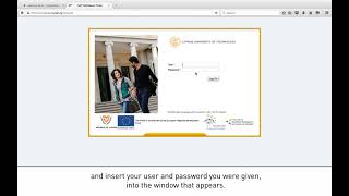 CYPRUS UNIVERSITY OF TECHNOLOGY-REGISTERING FOR COURSES PROCEDURE