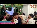 abvp pdsu students protest at state assembly for scholarships nationalist hub