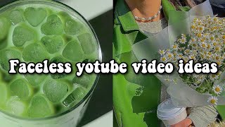 Faceless yotube video ideas | aesthetic YouTube ideas |aesthetic Princess | YouTube ideas