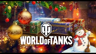 Открываю 28 Новогодних Коробок World of Tanks EU 2022г