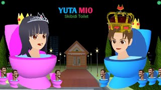 MIO YUTA Baby Skibidi Toilet 😱 | SAKURA School Simulator Horror Drama 👺