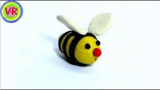 Play doh | How to Make Play Doh Bee | VR play doh |