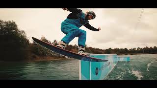 Sina Fuchs\u0026Wesley Mark Jacobsen Autumn2020 Wakeboard Session WA Muc