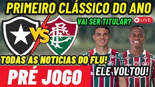 PRÉ JOGO - BOTAFOGO X FLUMINENSE - CARIOCÃO 2025