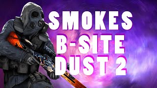 NEW 20 SMOKES DUST 2 B-Site Skybox UPDATE - 64 Tick