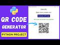Build a QR Code Generator in Python using Tkinter