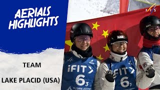 Team China way above rivals in Lake Placid | FIS Freestyle Skiing World Cup 24-25