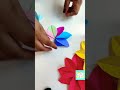 paper flower                                   #diy #papercraftdiy #paperflowerwallhangingcraftideas