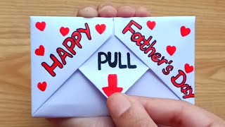 😲 No Glue No Scissors 😱 Cute Father's Day Gift Idea • father's day card 2023 • Father's day gift diy