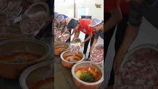 Hyderabad Most Popular Shah Ghouse Mutton Biryani Mega Making #hyderabadfood #shorts