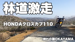 【絶景】クロスカブで林道激走　晴れの国岡山