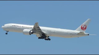 Japan Airlines Boeing 777-300ER [JA737J] takeoff from LAX