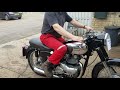 1960 matchless 500 cc twin at andy tiernans 07551mch