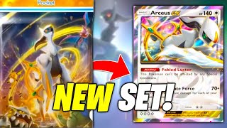 The Next Pokemon TCG Pocket Set LEAKED! Triumphant Light / New Arceus EX Card!