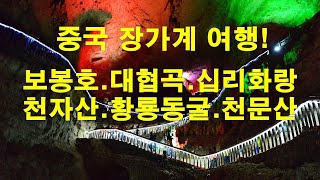 14 중국 장가계 여행, 보봉호, 대협곡, 천자산, 십리화랑, 황룡동굴, 천문산