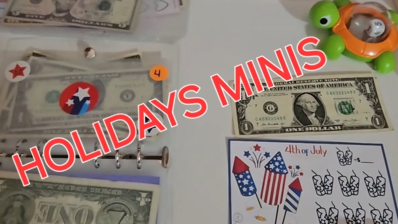 Holidays Minis Savings Challenges Youtube