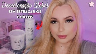 DESCOLORAÇÃO GLOBAL EM CASA SOZINHA - OX20 |OLHA COMO EU FIZ | WANNA BE BLOND BRAÉ |  DICAS DA PAULA