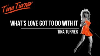 Tina Turner - Whats Love Got To Do (Sub. Español/ Inglés)