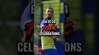 How To Do Toxic Celebrations In EA FC 24 I Idea From @davzskill ​⁠ I Part 1 I #shorts #fc24
