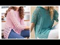 Super New Collection Pattern Crochet Hand Made Blouse And Top Design Ideas || Aqsa Collection Studio