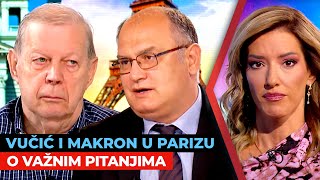 Vučić i Makron u Parizu o važnim pitanjima | Mihajlo Rabrenović i Zoran Milivojević | URANAK1
