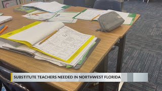 Substitute teachers needed in Northwest Florida