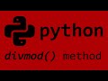 Python build-in divmod() method