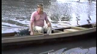 Gramps Putt-Puttin' His Cypress Bateau on Bayou Lafourche (1991)