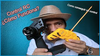 Control RC ¿Cómo funciona un Radio Control básico?