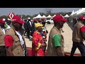 President Mnangagwa , VPs Chiwenga , Mohadi and Mai Muchinguri have arrived at Mutare Polytech