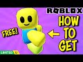 [LIMITED STOCK] *FREE ITEM* How To Get NOOB BUDDY (Face Item?!) on Roblox - UGC Don't Move