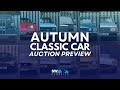 SWVA Autumn 2024 Classic Auction Preview | SWVA 31st October 2024 Classic Car Auction