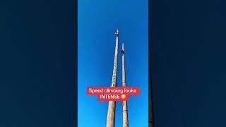 താഴേക്ക് വരുന്ന വരവ് കണ്ടാൽ ഞെട്ടും😳 #climbing #entertainment #video #shorts #