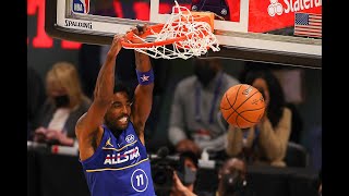 Kyrie Irving & Luka Doncic Both Throw Down Dunks In 2021 NBA All-Star Game