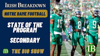 State of the Program: Notre Dame Secondary Is Built To Last