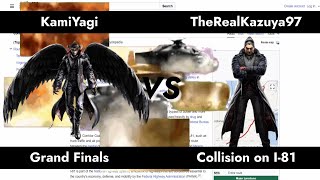 Collision on I-81 | KamiYagi (Devil Jin) vs. TheRealKazuya97 (Kazuya) | Tekken 8 Grands